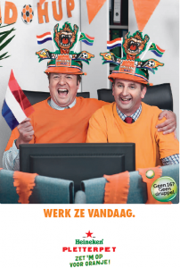 Ook Petterplet van Heineken mag niet van FIFA